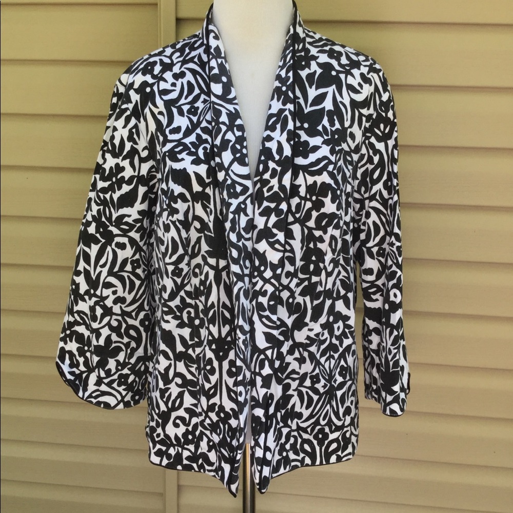 Dressbarn Open Front Jacket !